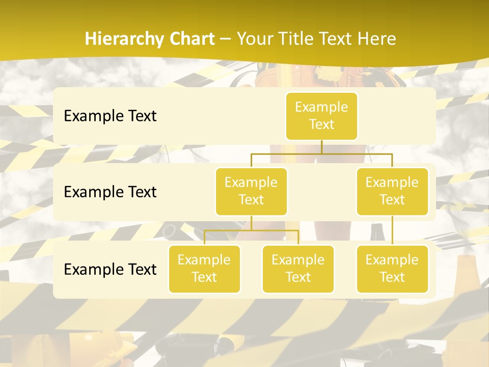 Belt Hard Worker PowerPoint Template