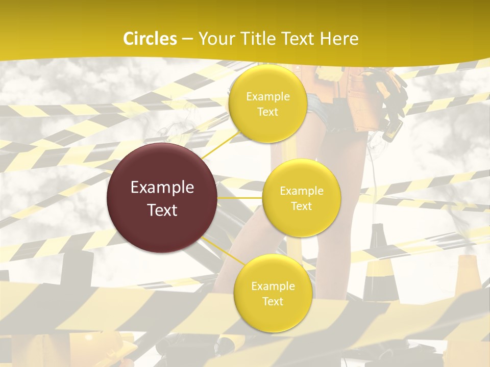 Belt Hard Worker PowerPoint Template