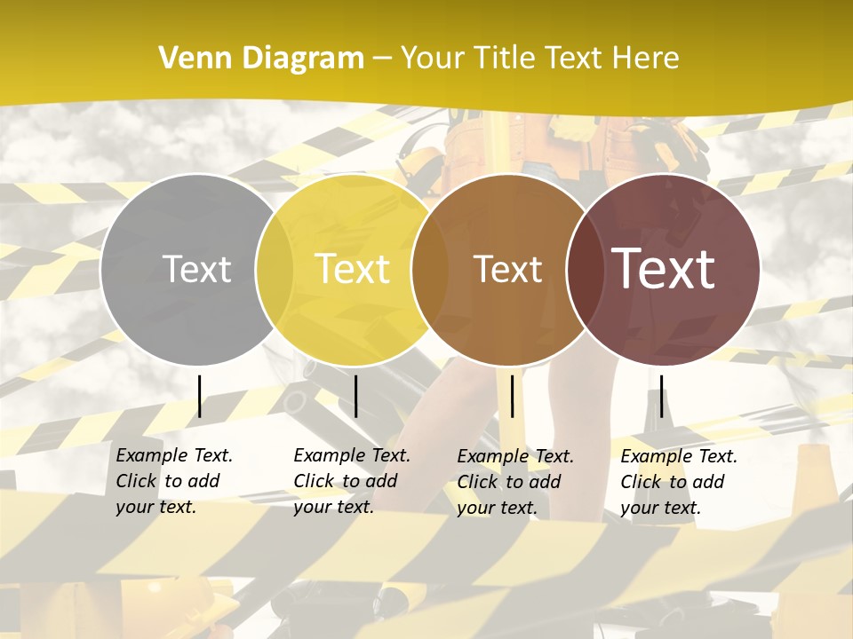 Belt Hard Worker PowerPoint Template