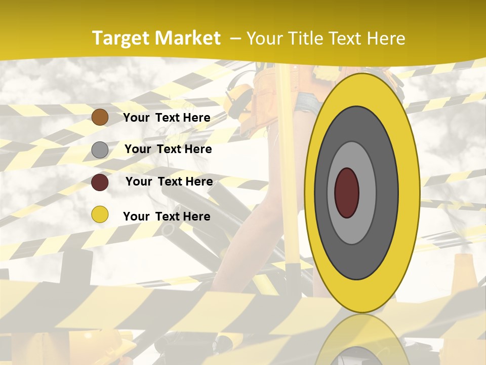 Belt Hard Worker PowerPoint Template