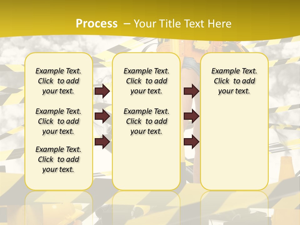 Belt Hard Worker PowerPoint Template
