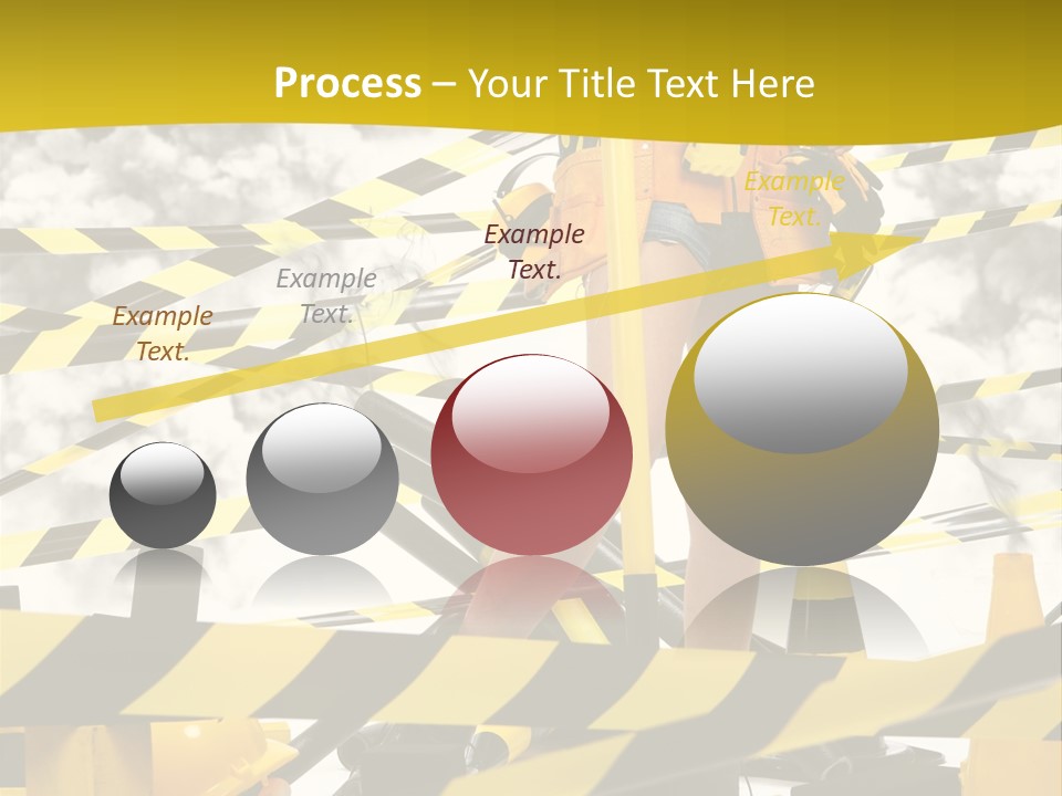 Belt Hard Worker PowerPoint Template