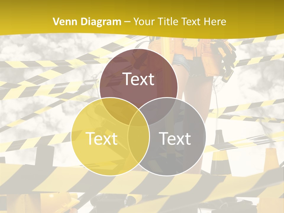 Belt Hard Worker PowerPoint Template