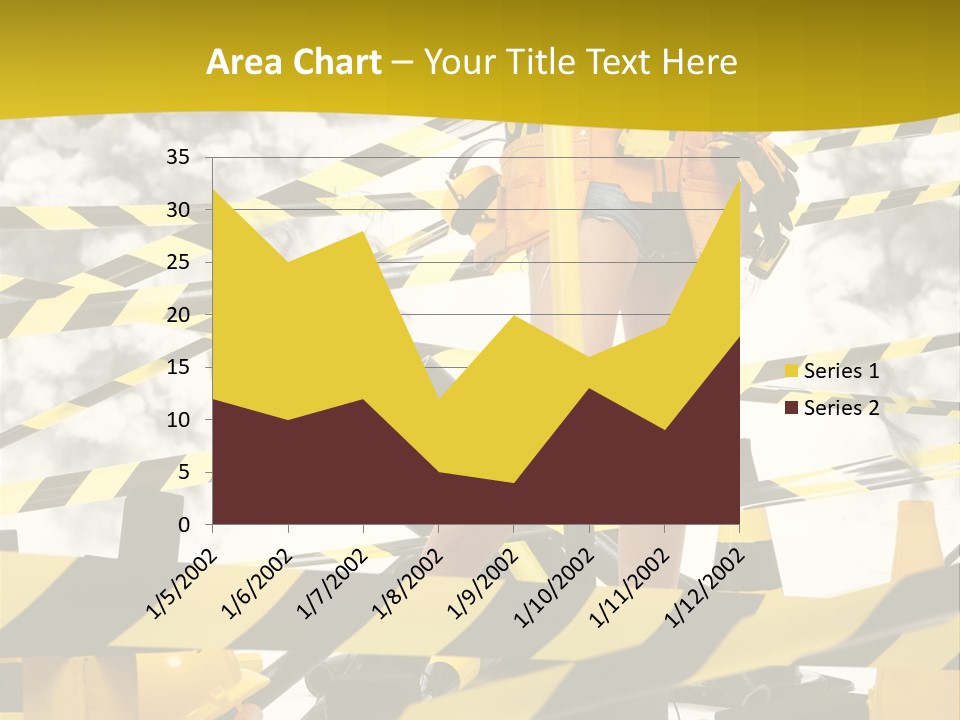 Belt Hard Worker PowerPoint Template