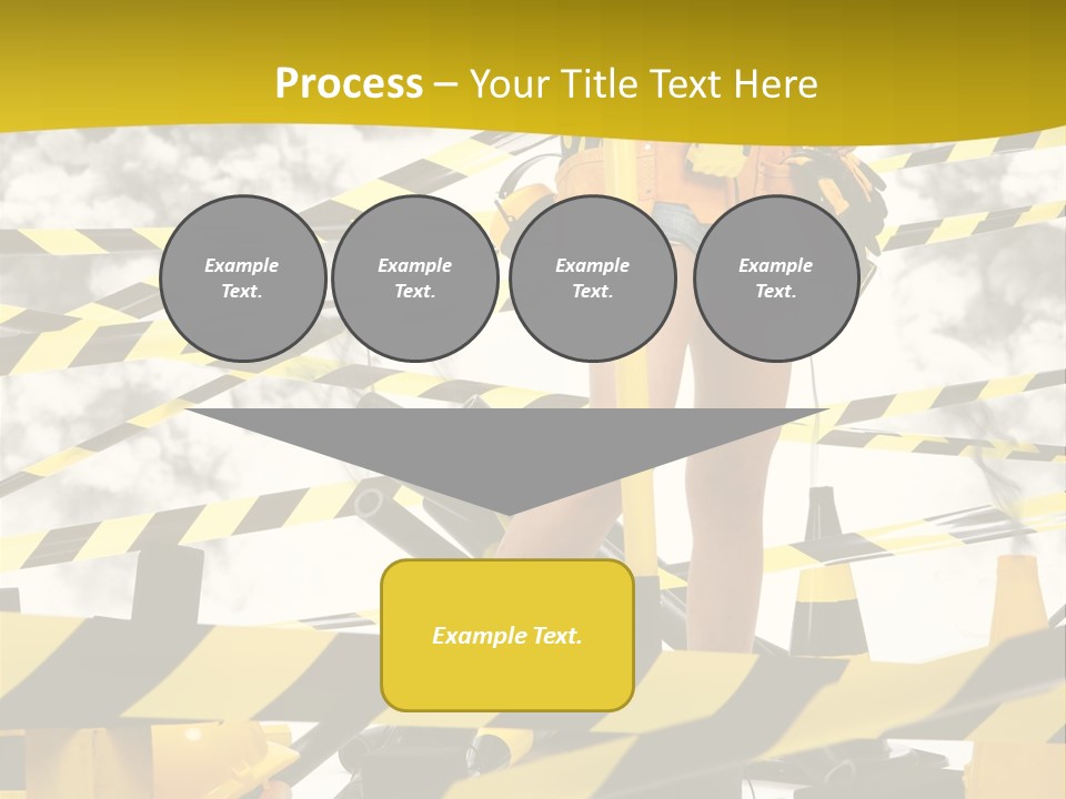 Belt Hard Worker PowerPoint Template