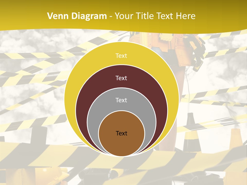 Belt Hard Worker PowerPoint Template