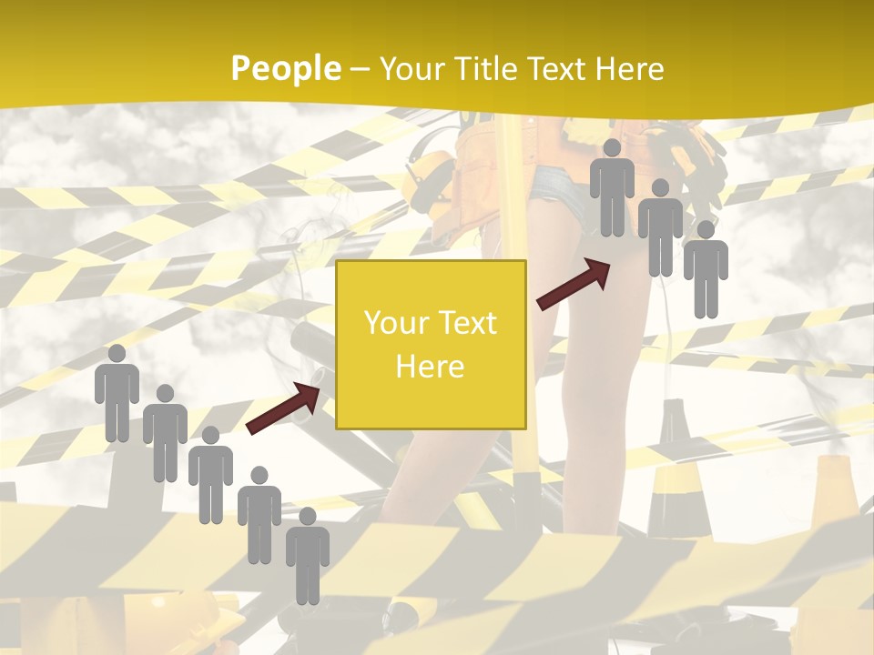 Belt Hard Worker PowerPoint Template