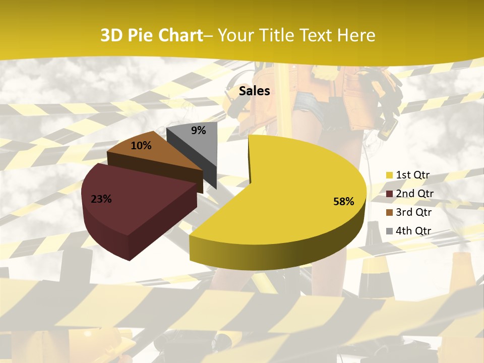Belt Hard Worker PowerPoint Template