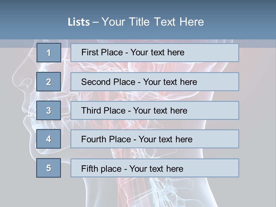 Science Physiology Xray PowerPoint Template