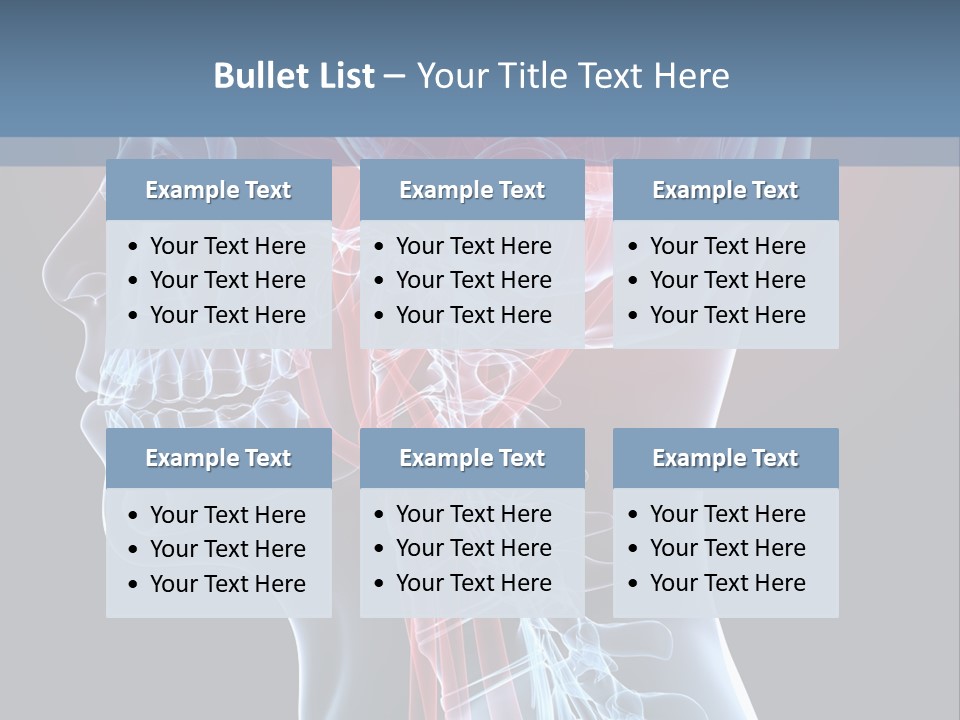 Science Physiology Xray PowerPoint Template