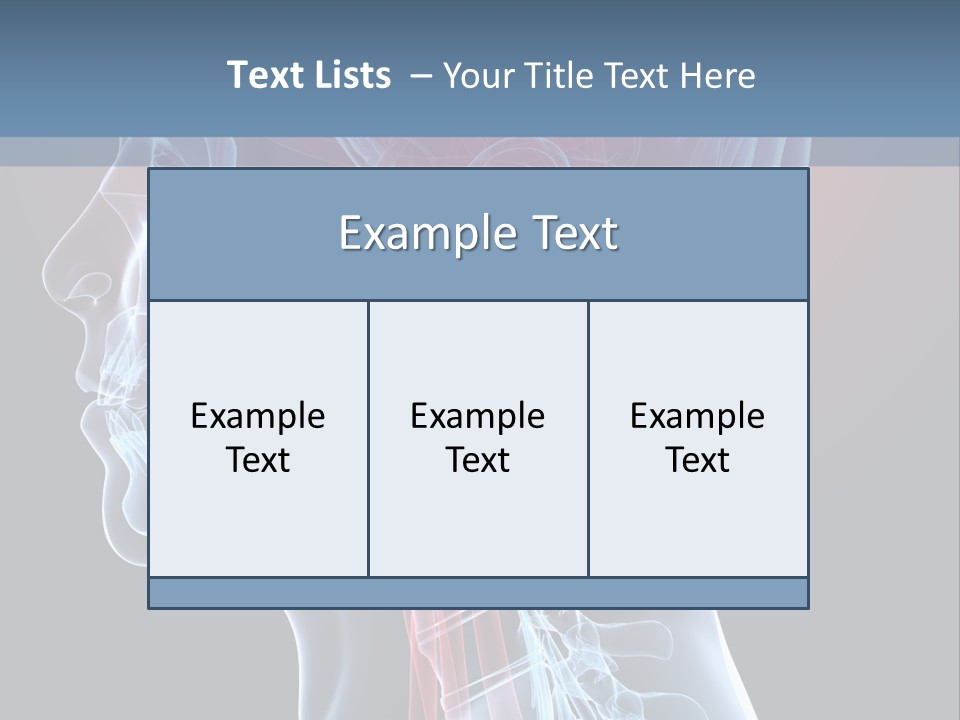 Science Physiology Xray PowerPoint Template