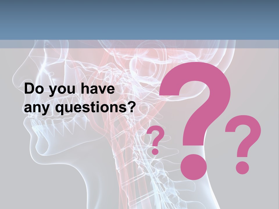 Science Physiology Xray PowerPoint Template