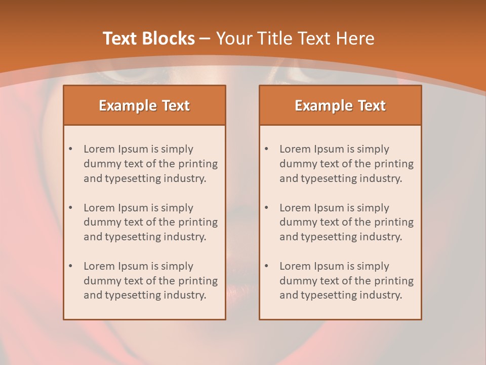A Woman In A Red Hijab Powerpoint Presentation PowerPoint Template