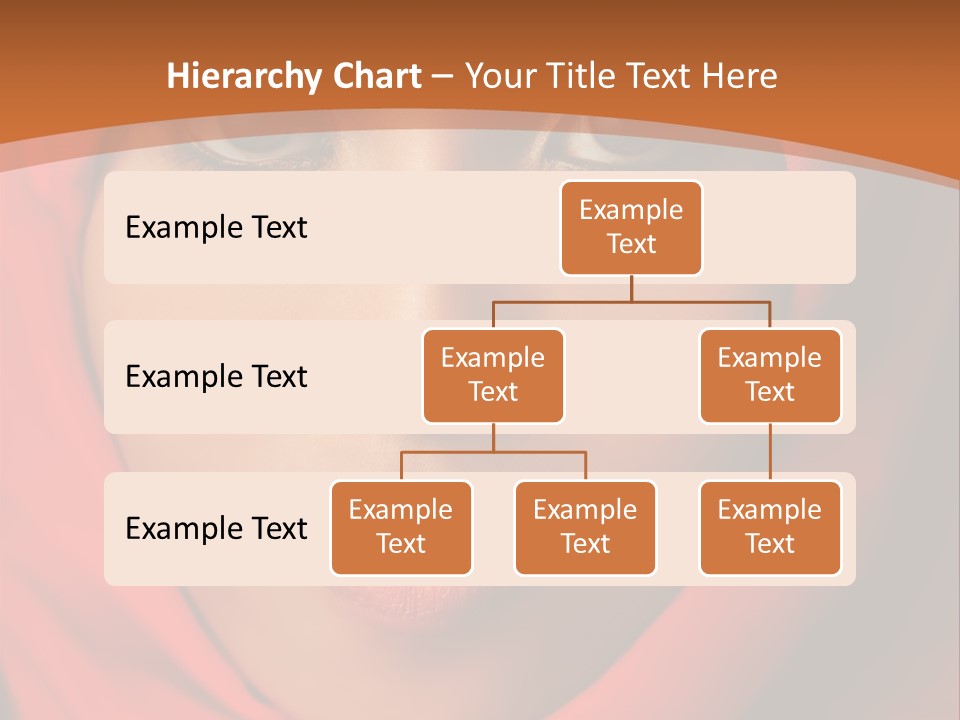 A Woman In A Red Hijab Powerpoint Presentation PowerPoint Template