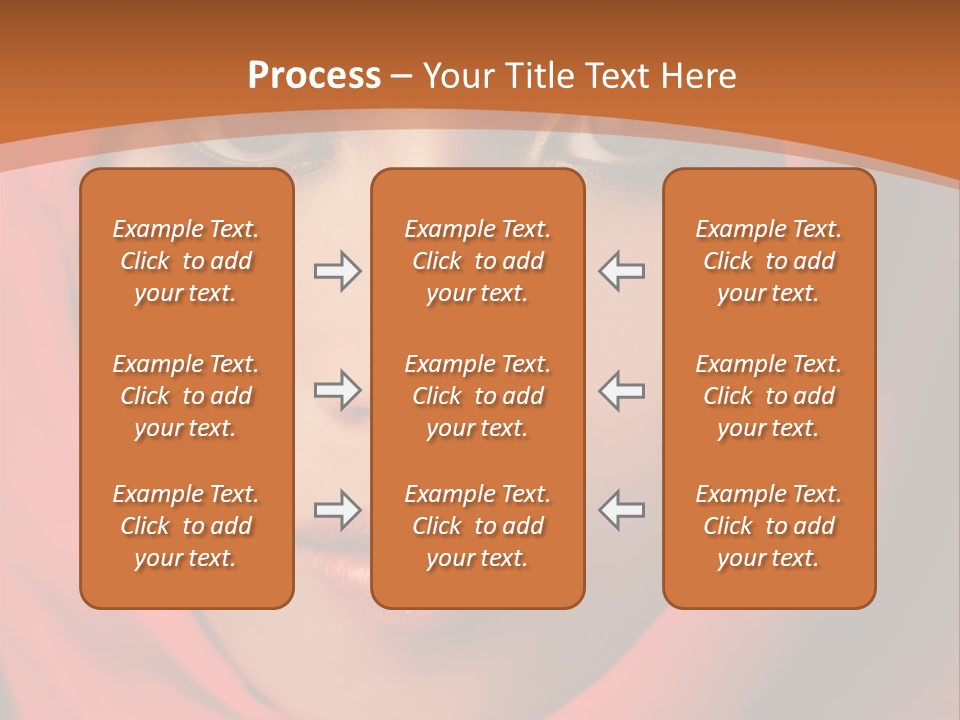 A Woman In A Red Hijab Powerpoint Presentation PowerPoint Template