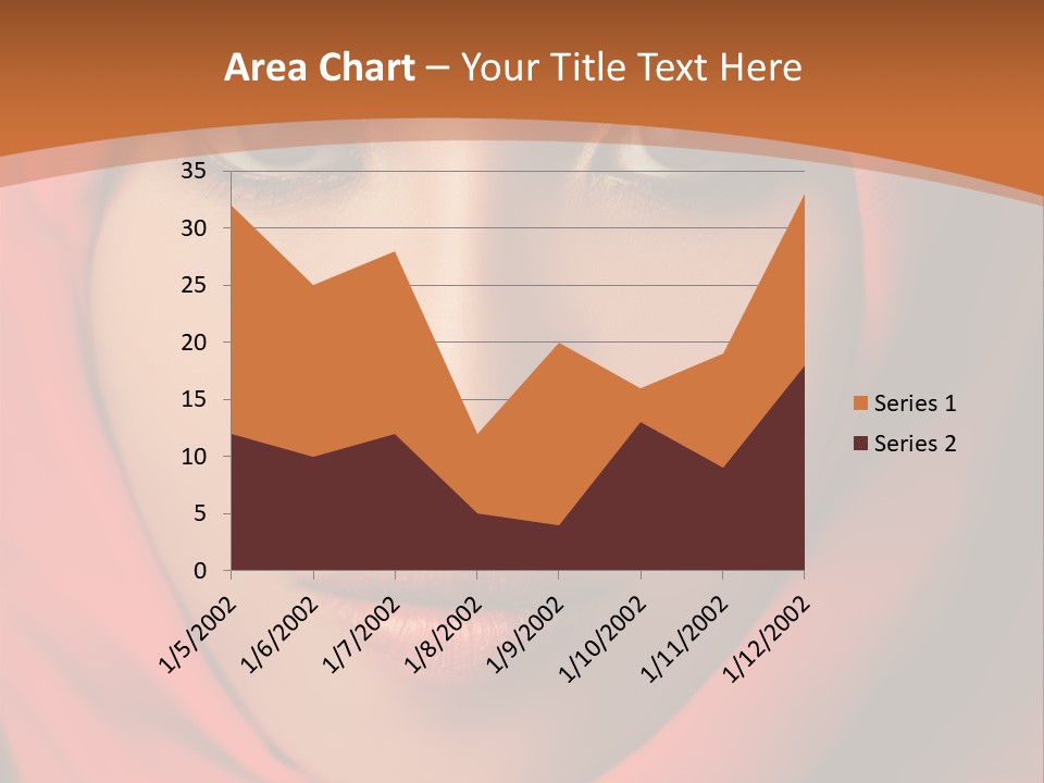 A Woman In A Red Hijab Powerpoint Presentation PowerPoint Template