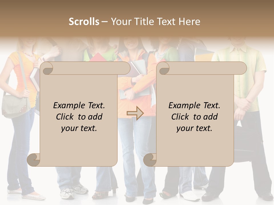 Beautiful School Book PowerPoint Template