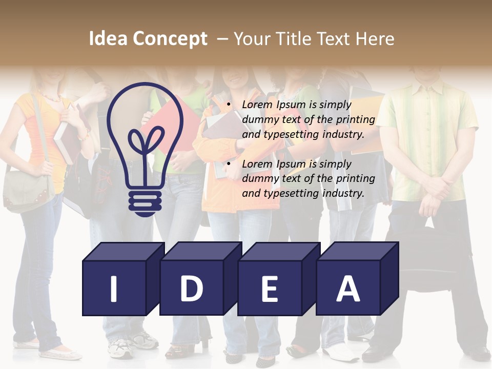 Beautiful School Book PowerPoint Template