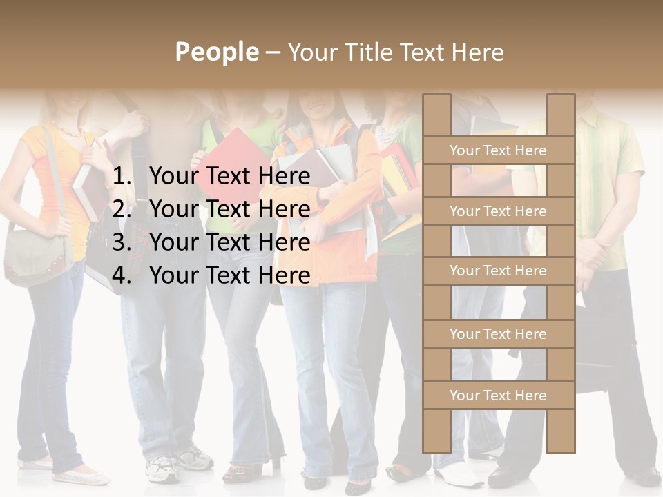 Beautiful School Book PowerPoint Template