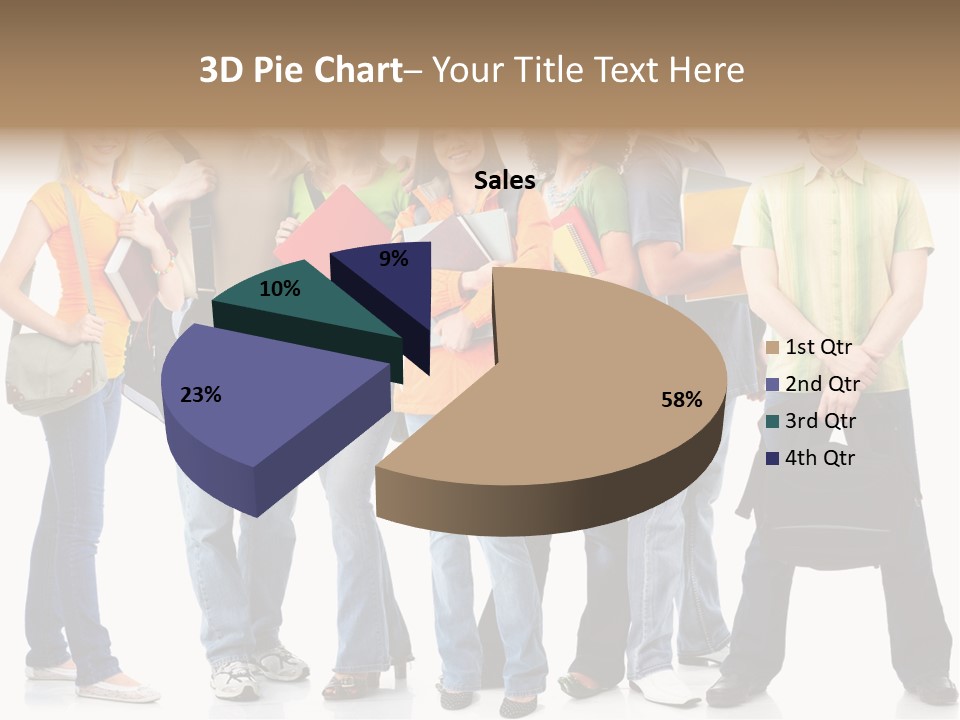 Beautiful School Book PowerPoint Template