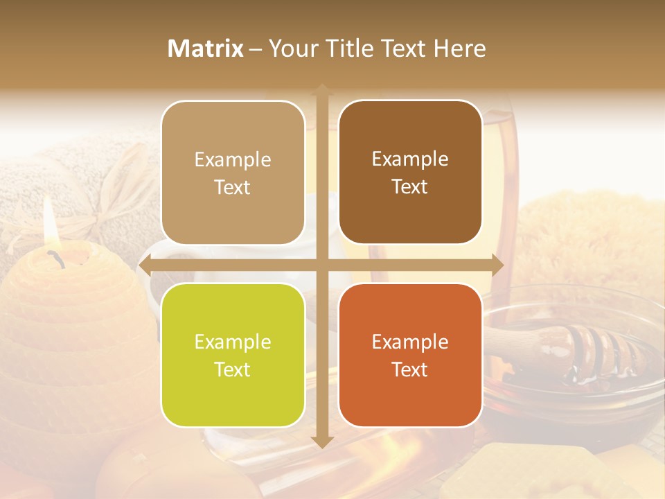 Care Natural Oils PowerPoint Template