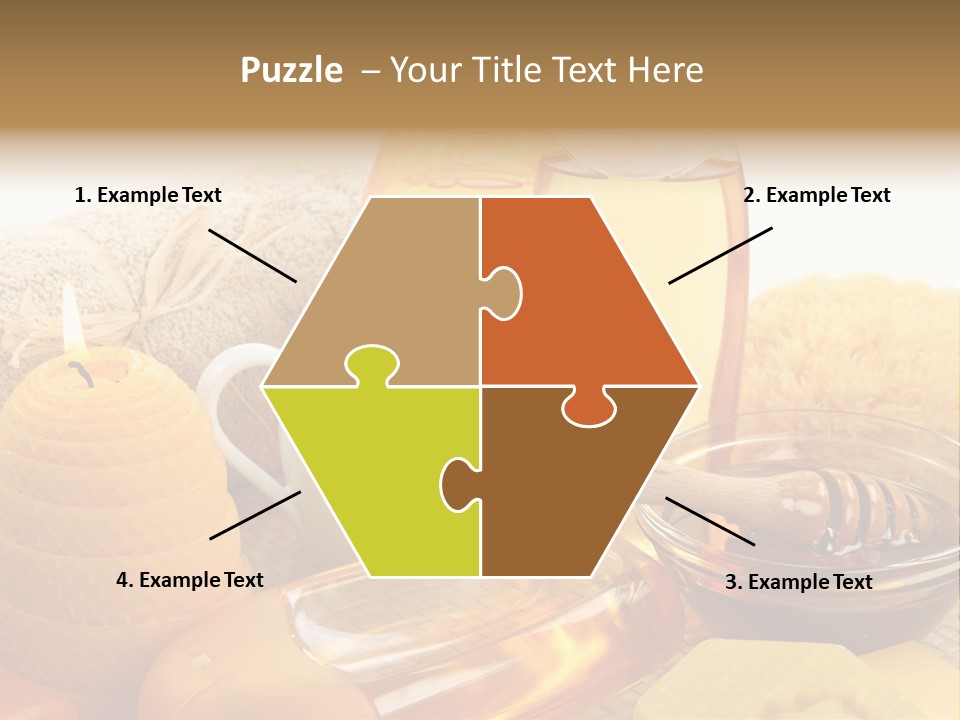 Care Natural Oils PowerPoint Template