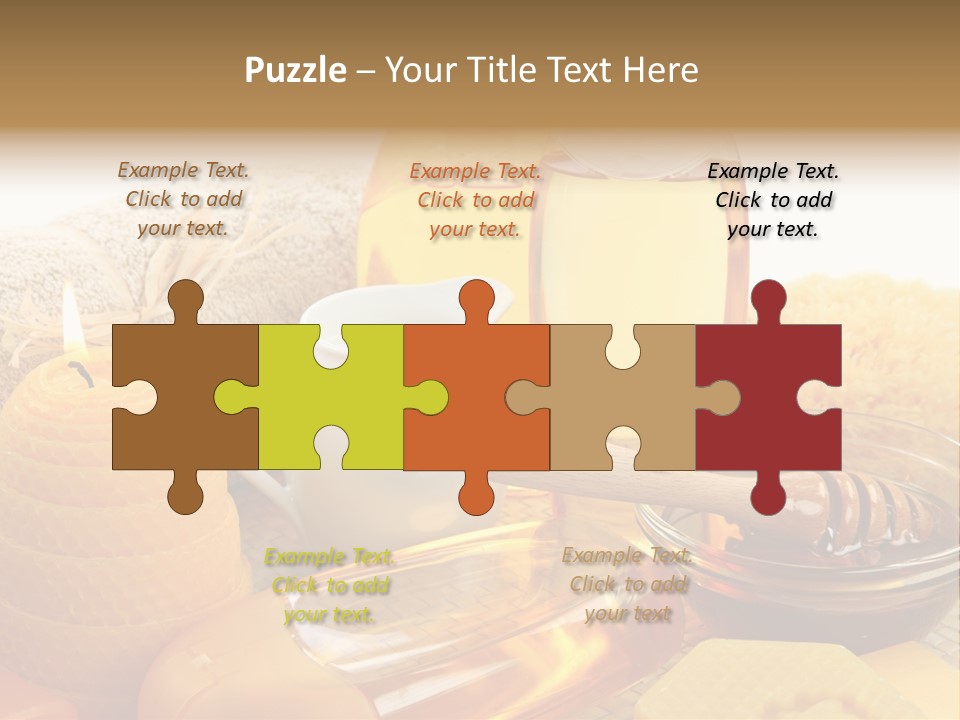 Care Natural Oils PowerPoint Template