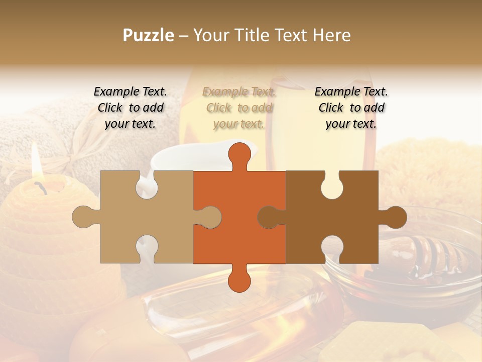 Care Natural Oils PowerPoint Template