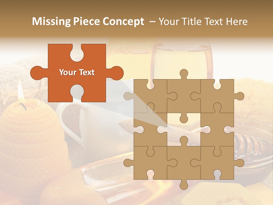 Care Natural Oils PowerPoint Template