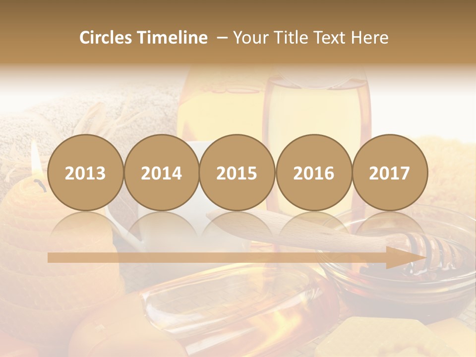 Care Natural Oils PowerPoint Template