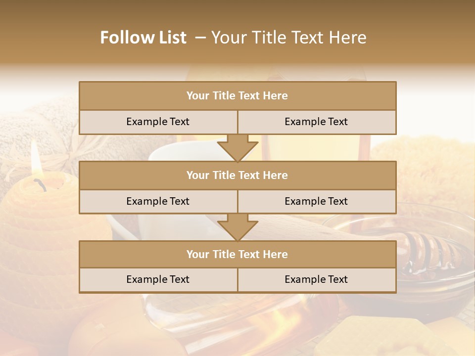 Care Natural Oils PowerPoint Template