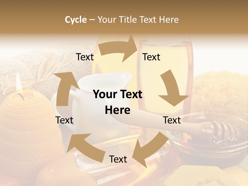 Care Natural Oils PowerPoint Template