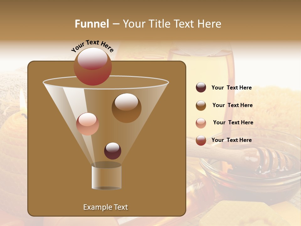 Care Natural Oils PowerPoint Template