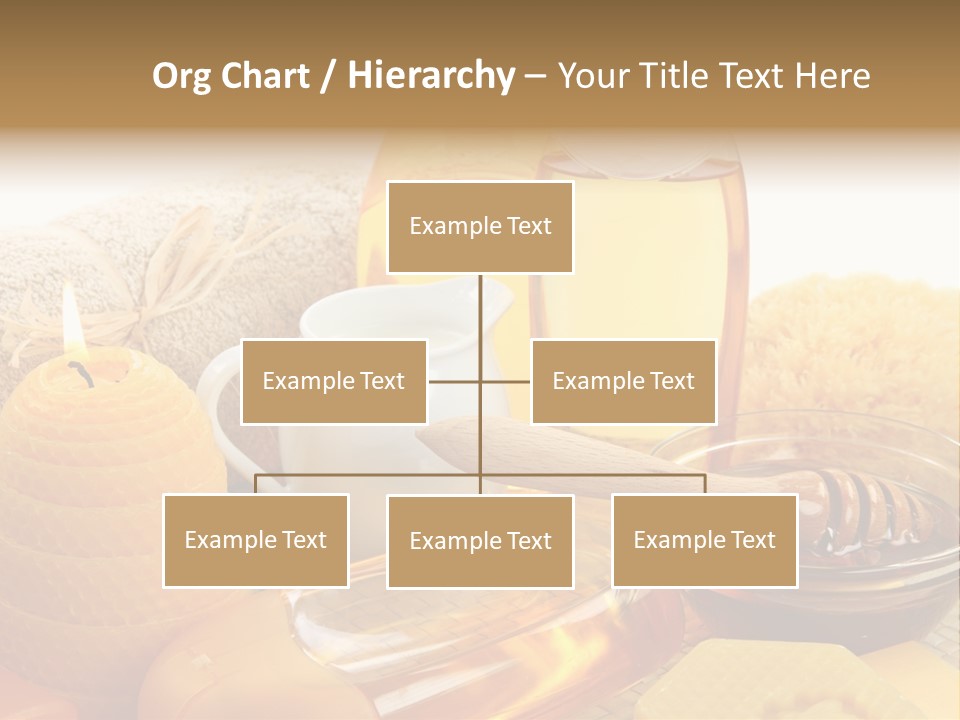 Care Natural Oils PowerPoint Template