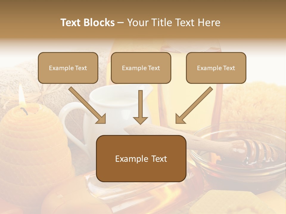 Care Natural Oils PowerPoint Template