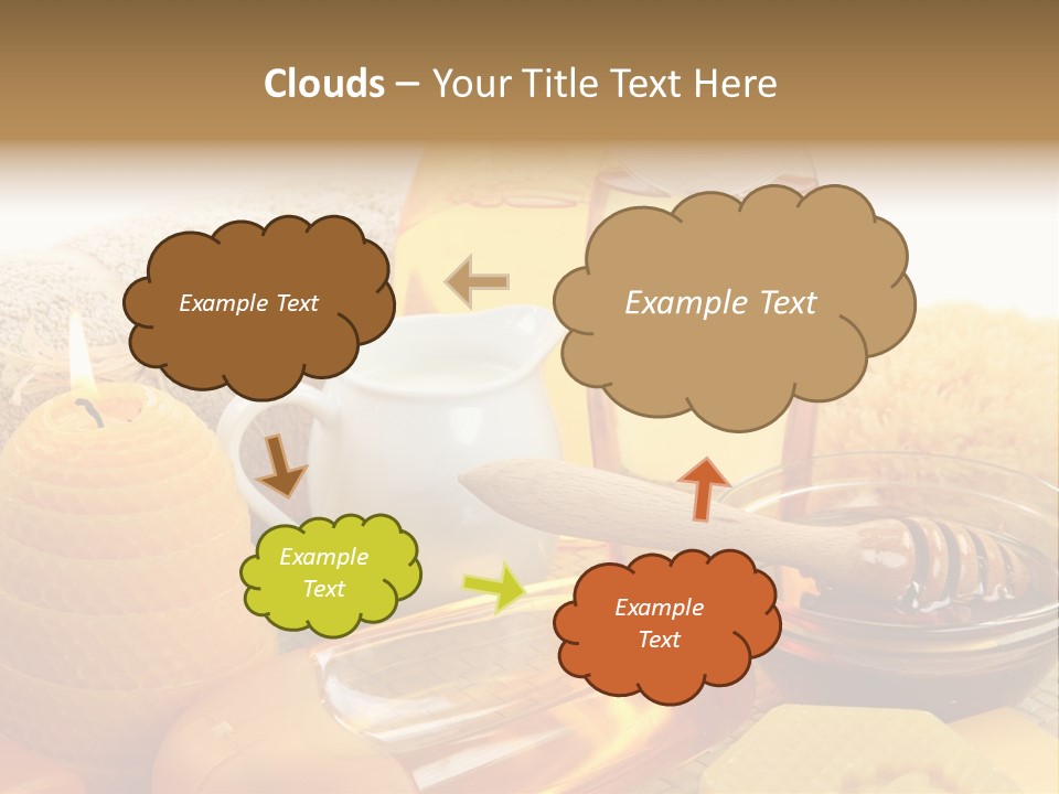 Care Natural Oils PowerPoint Template