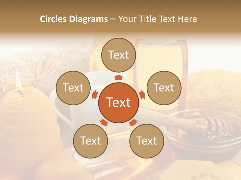 Care Natural Oils PowerPoint Template