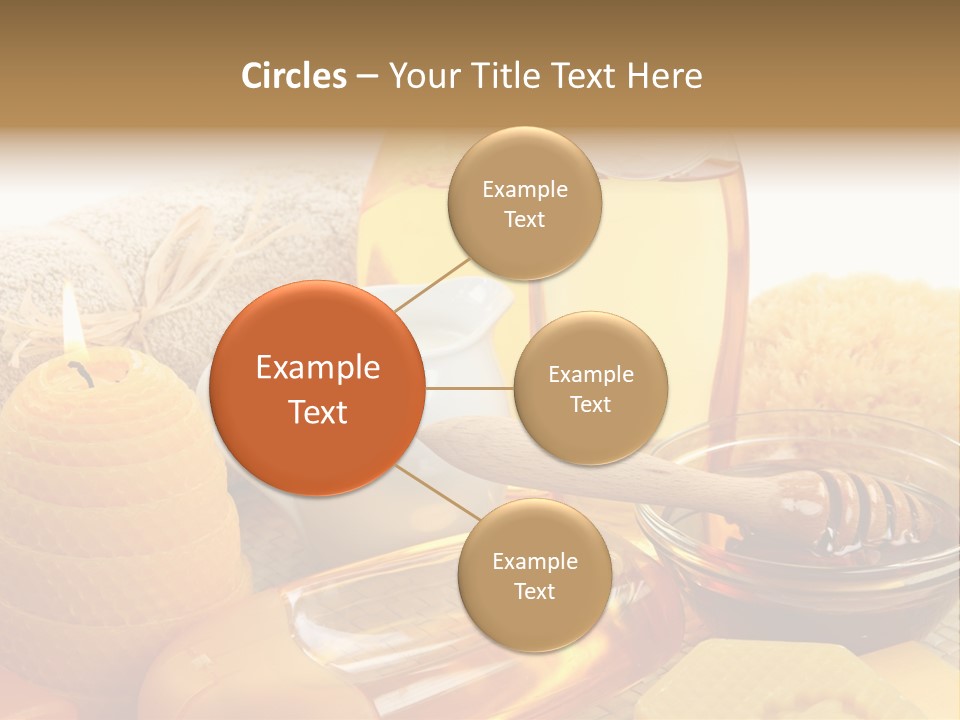 Care Natural Oils PowerPoint Template