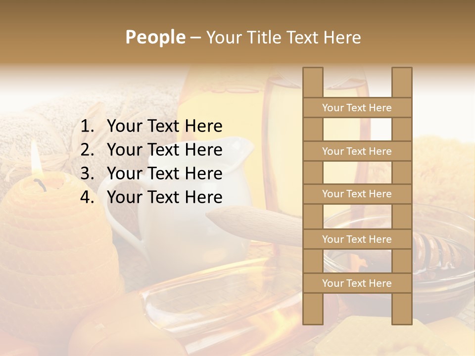 Care Natural Oils PowerPoint Template
