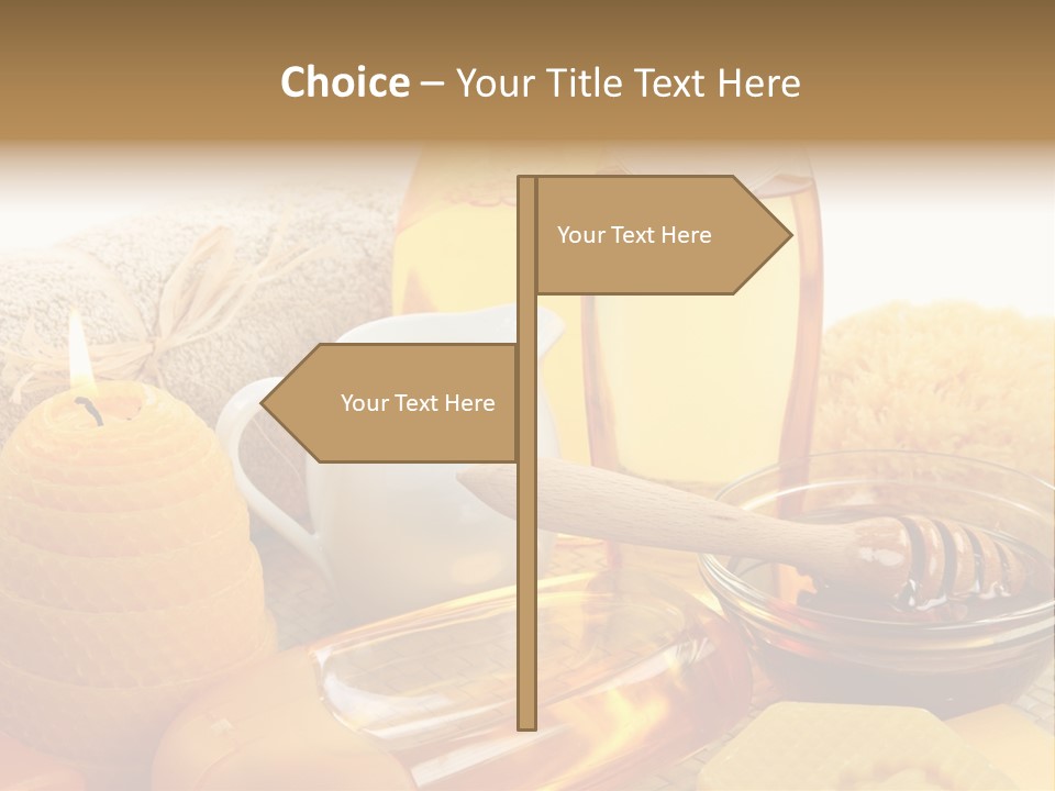 Care Natural Oils PowerPoint Template