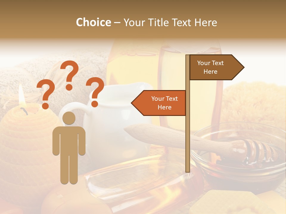 Care Natural Oils PowerPoint Template