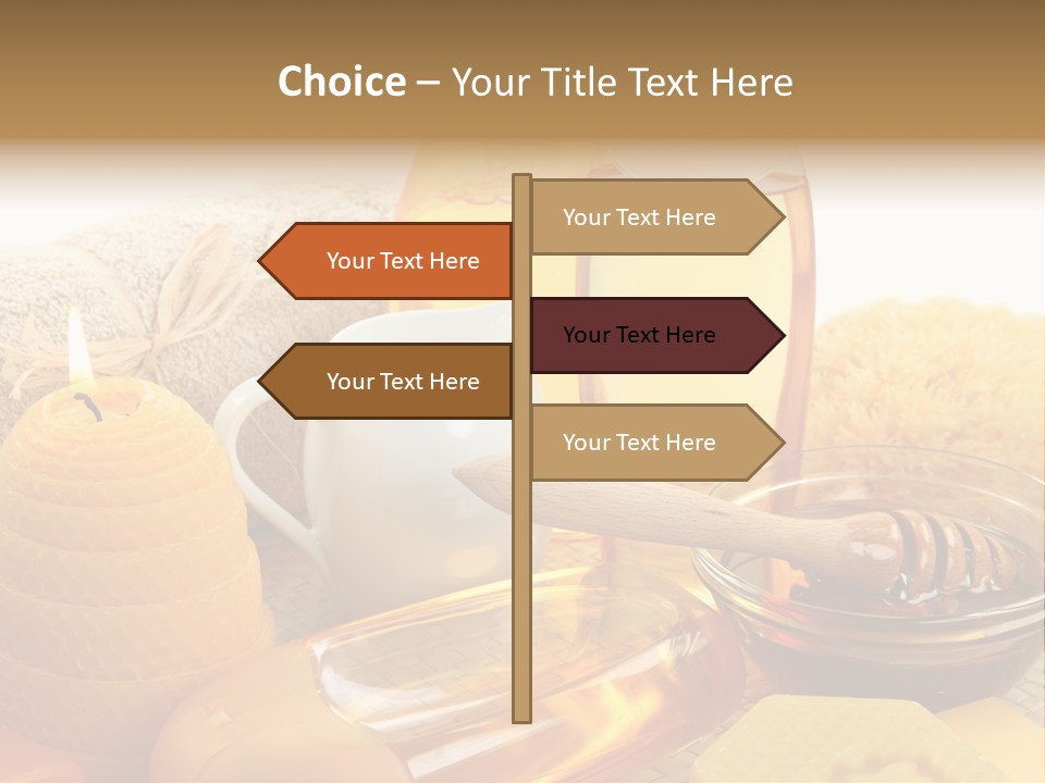 Care Natural Oils PowerPoint Template