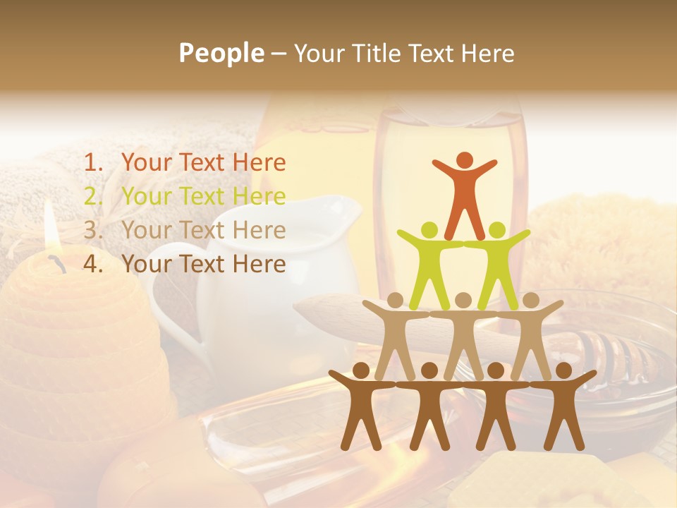 Care Natural Oils PowerPoint Template