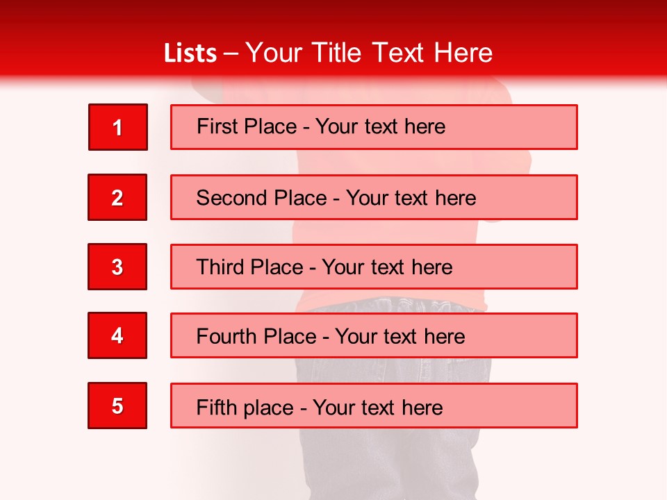 Childhood Object Pencil PowerPoint Template