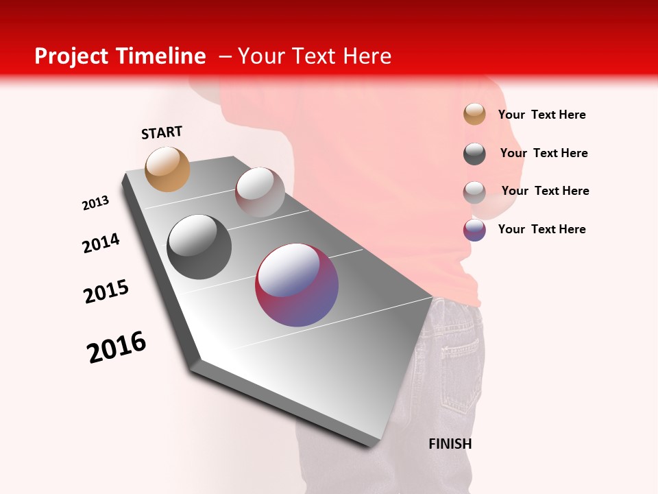 Childhood Object Pencil PowerPoint Template