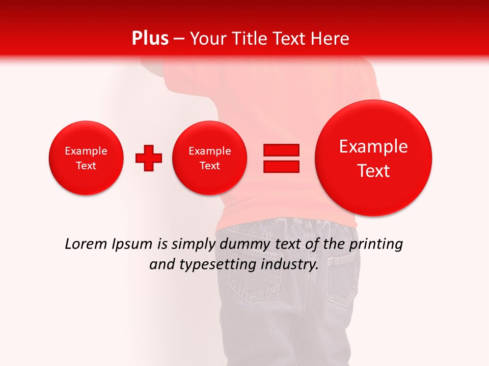 Childhood Object Pencil PowerPoint Template