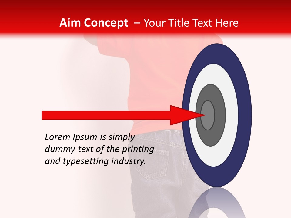 Childhood Object Pencil PowerPoint Template