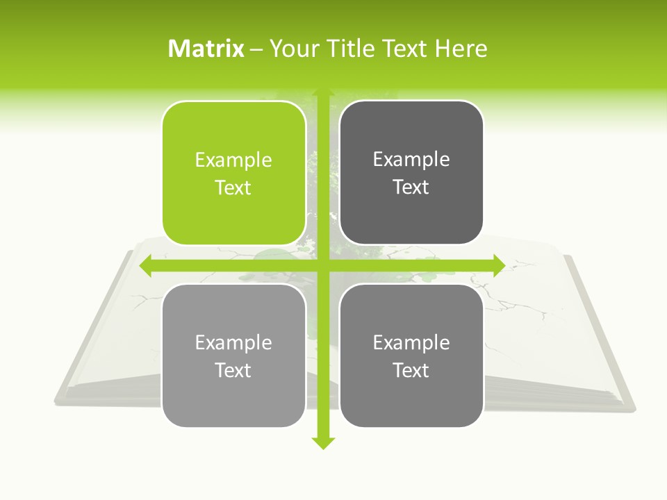 Cover Tree Literature PowerPoint Template
