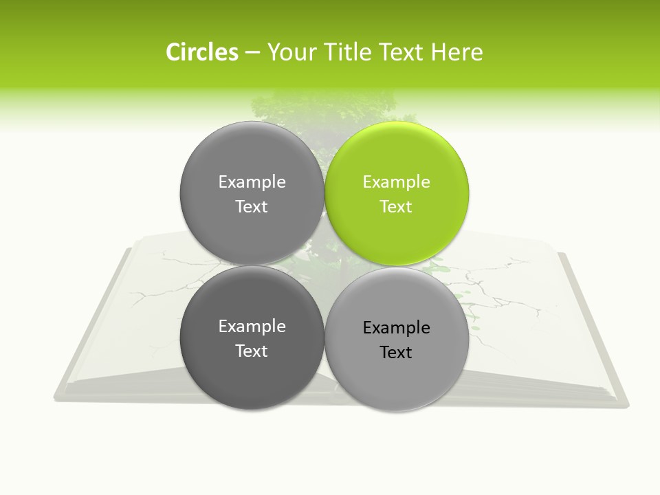 Cover Tree Literature PowerPoint Template