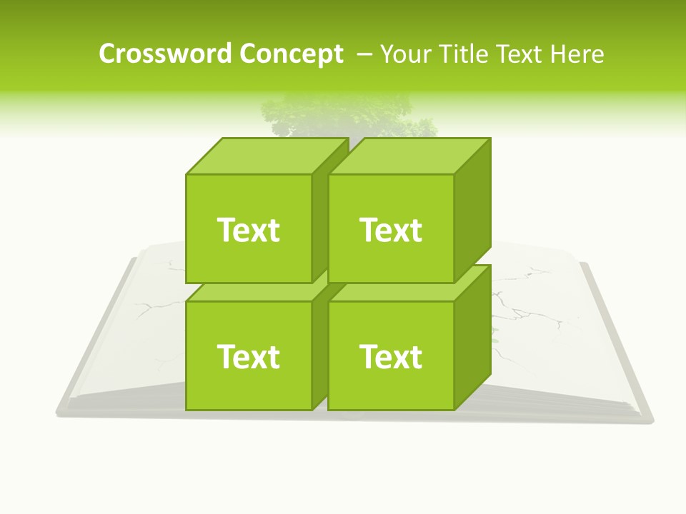 Cover Tree Literature PowerPoint Template